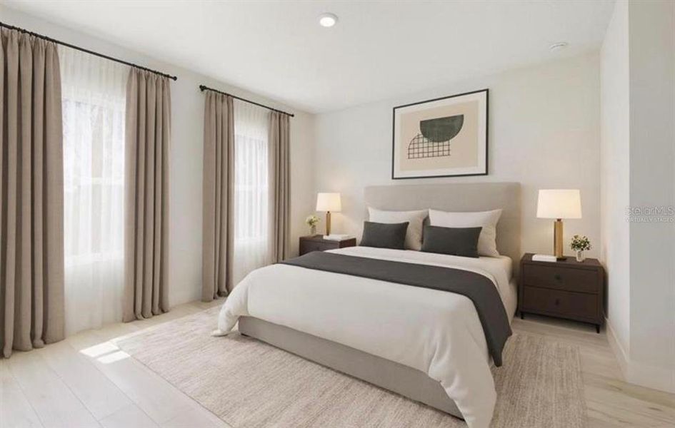 Furnished interior view inside a new home in , Ocala (Image 6).