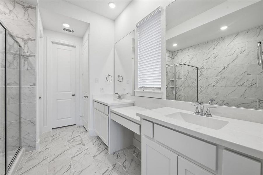 Furnished interior view inside a new home in Wildridge, Oak Point (Image 14).