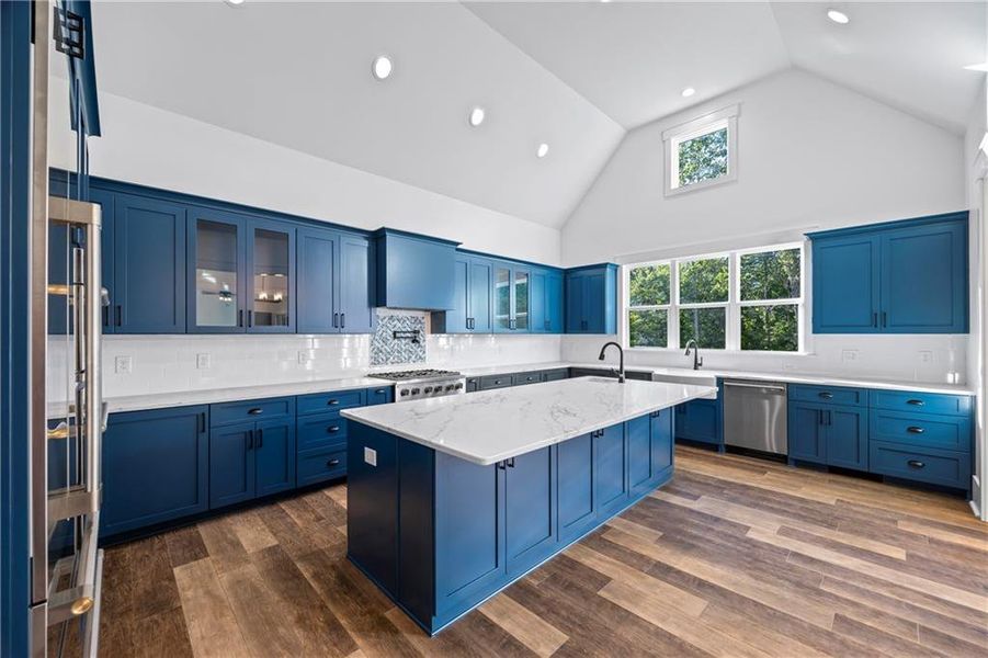 Furnished interior view inside a new home in , Flowery Branch (Image 16).