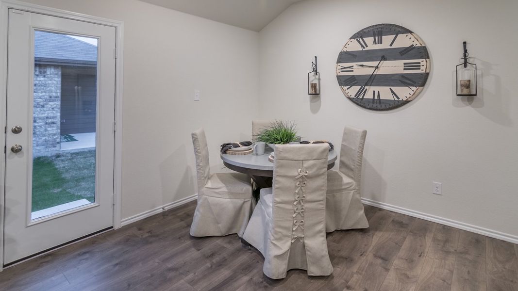 Furnished interior view inside a new home in Wildcat Ranch, Crandall (Image 5). Furnished interior view inside a new home in Wildcat Ranch, Crandall (Image 5).