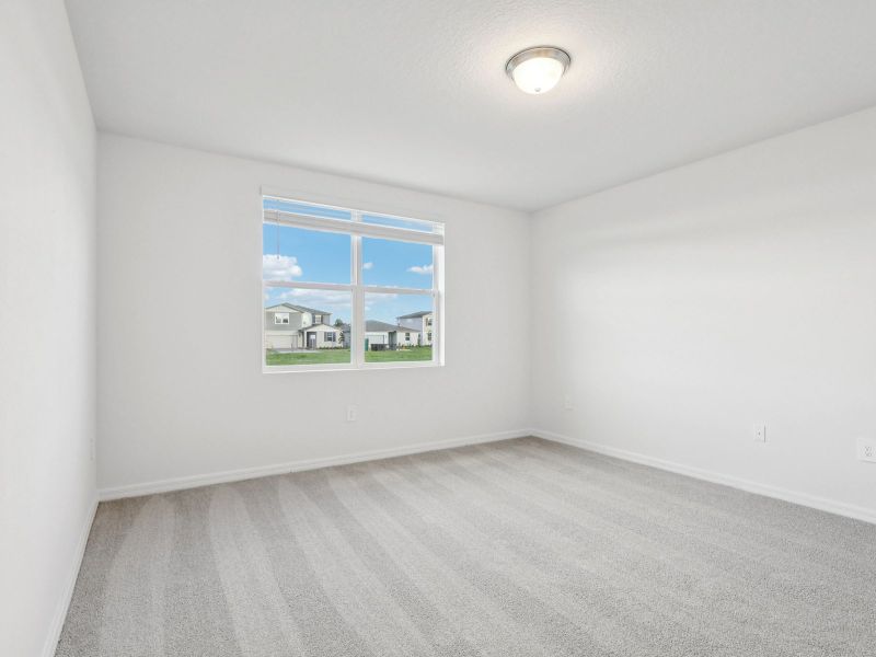 Spacious, unfurnished interior of a new home in Crosswinds - Signature Series, Haines City (Image 9). Spacious, unfurnished interior of a new home in Crosswinds - Signature Series, Haines City (Image 9).