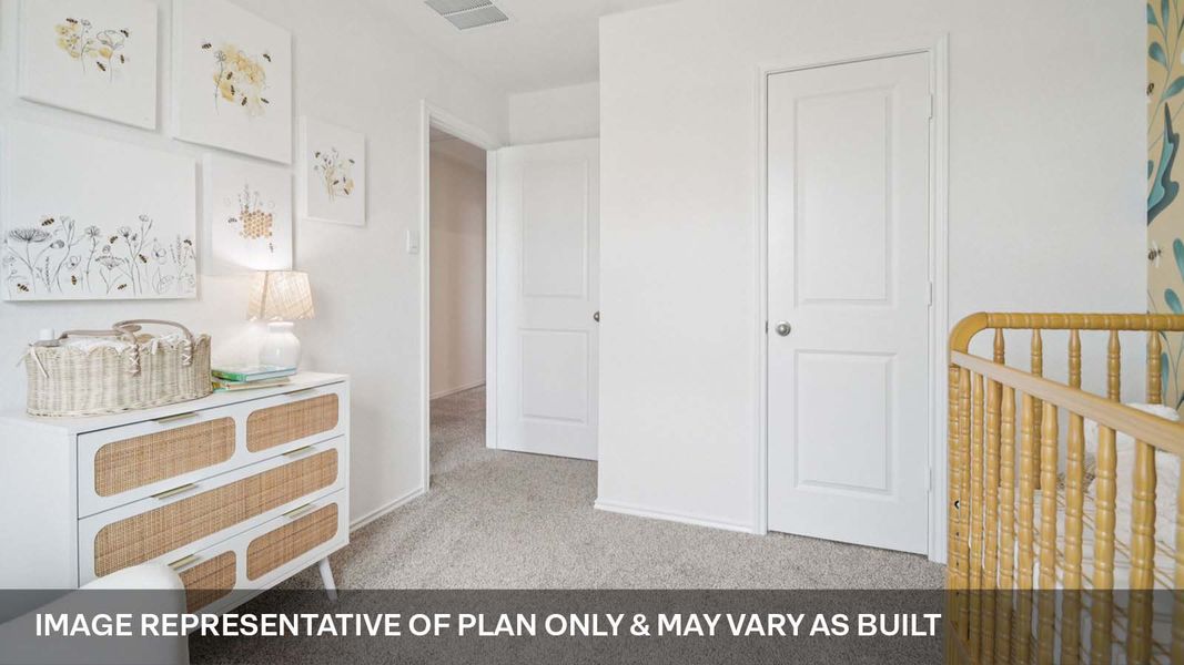 Representative furnished interior of a home built from the The Madeline by D.R. Horton in Valverde, Bastrop (Image 12).