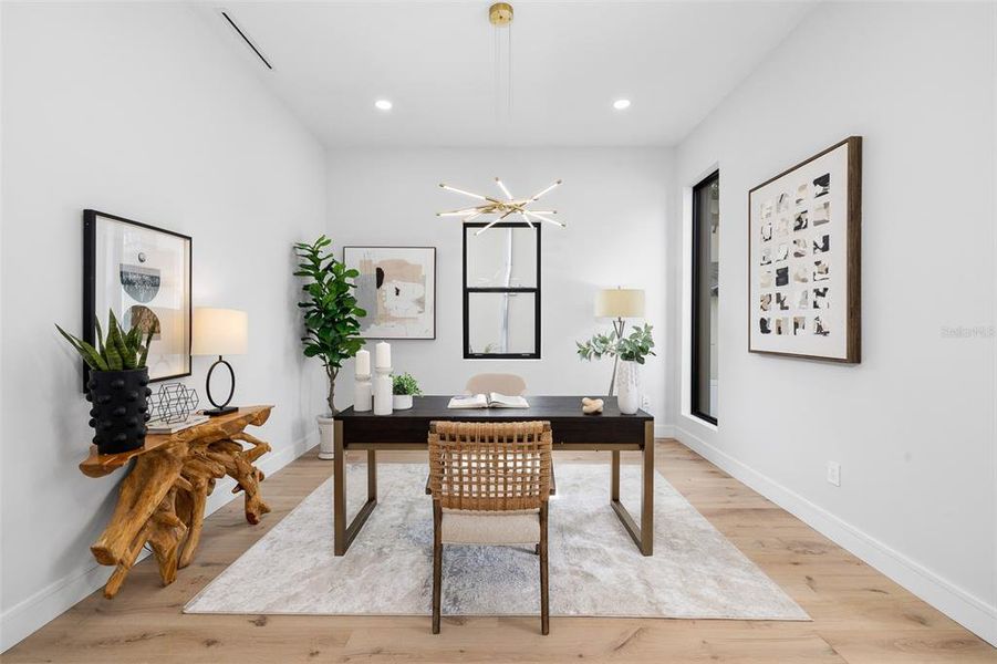 Furnished interior view inside a new home in , Tampa (Image 66).