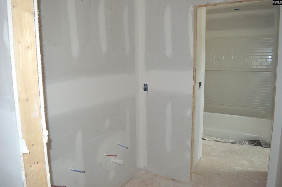 In-progress construction of a new home in Bickley Station, Irmo, SC (Image 21).