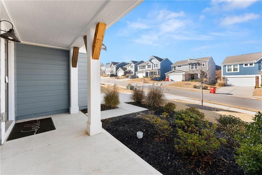 Exterior details and patio area of a home in , Braselton (Image 4). Exterior details and patio area of a home in , Braselton (Image 4).