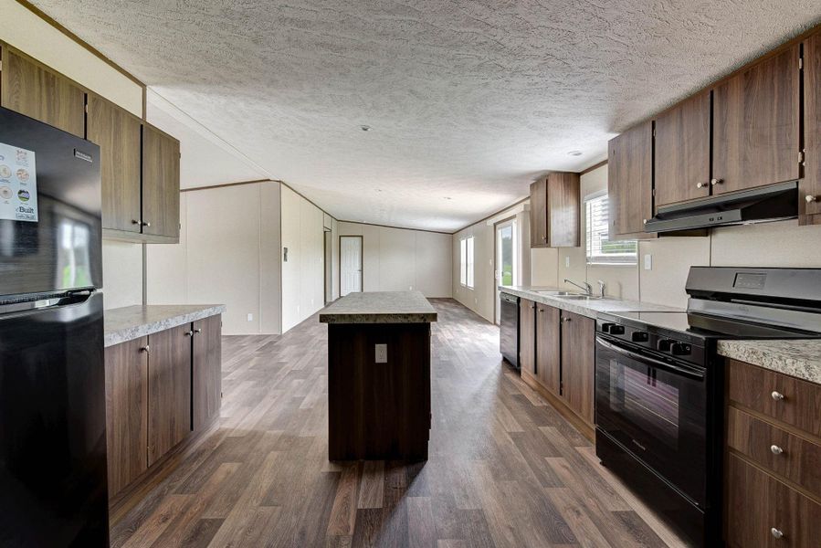 Furnished interior view inside a new home in , Santa Fe (Image 7).