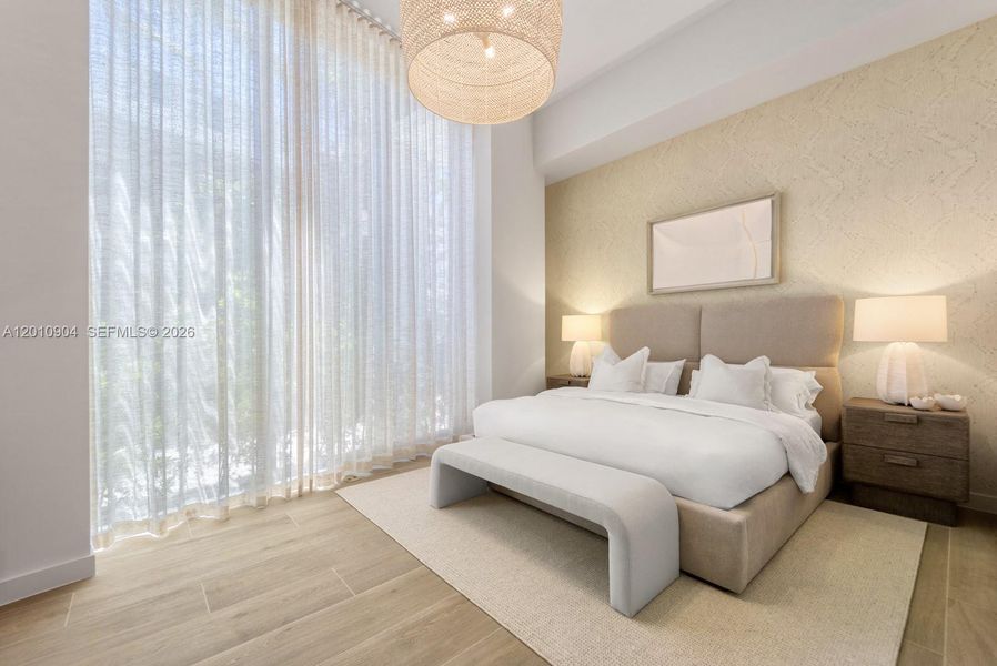 Furnished interior view inside a new home in Casamar, Pompano Beach (Image 33).