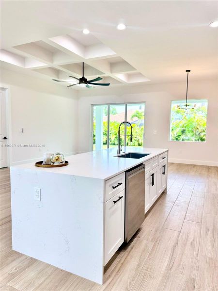 Furnished interior view inside a new home in , Rotonda West (Image 11).