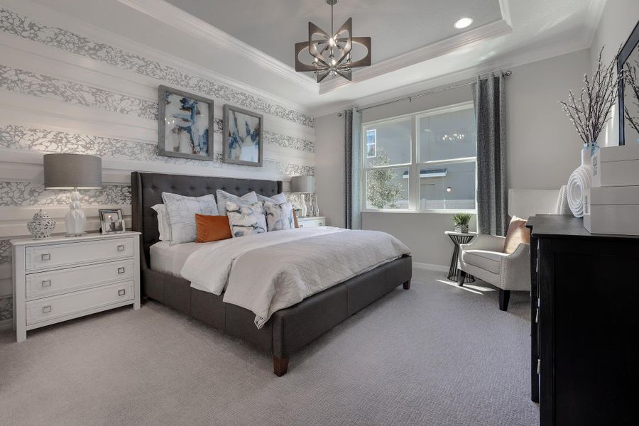 Primary Bedroom | Kensington Flex | New Homes in Florida by Landsea Homes