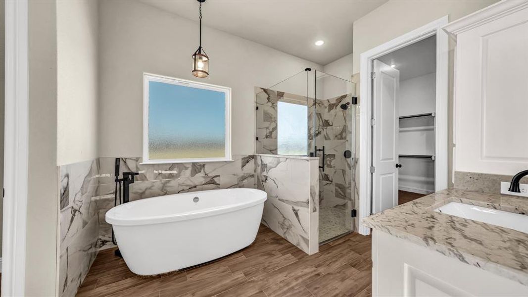 Furnished interior view inside a new home in , Poolville (Image 13).