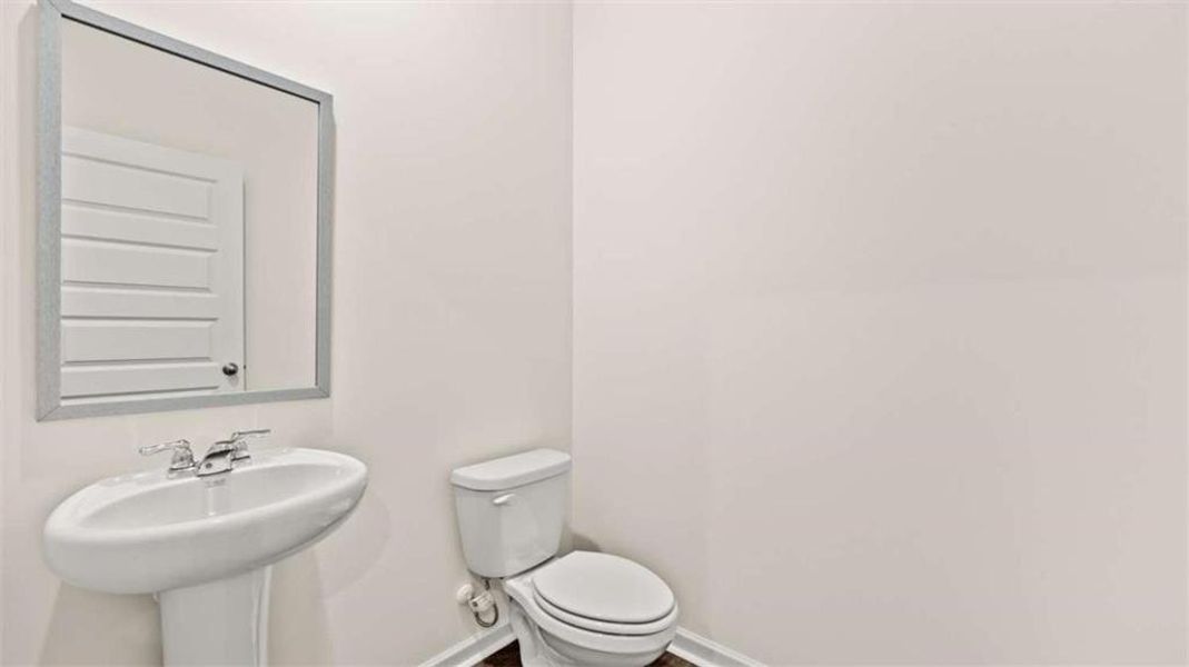 Furnished interior view inside a new home in Inverness at Sugarloaf, Lawrenceville (Image 9).