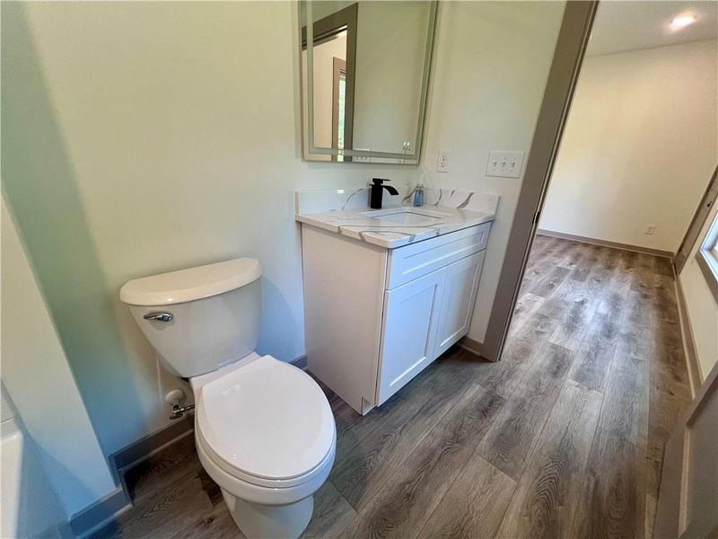 Furnished interior view inside a new home in , Monroe (Image 12).