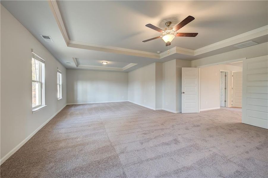 Spacious, unfurnished interior of a new home in Trinity Park, McDonough (Image 19).