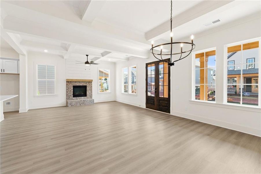 Spacious, unfurnished interior of a new home in Trove, Watkinsville (Image 23).