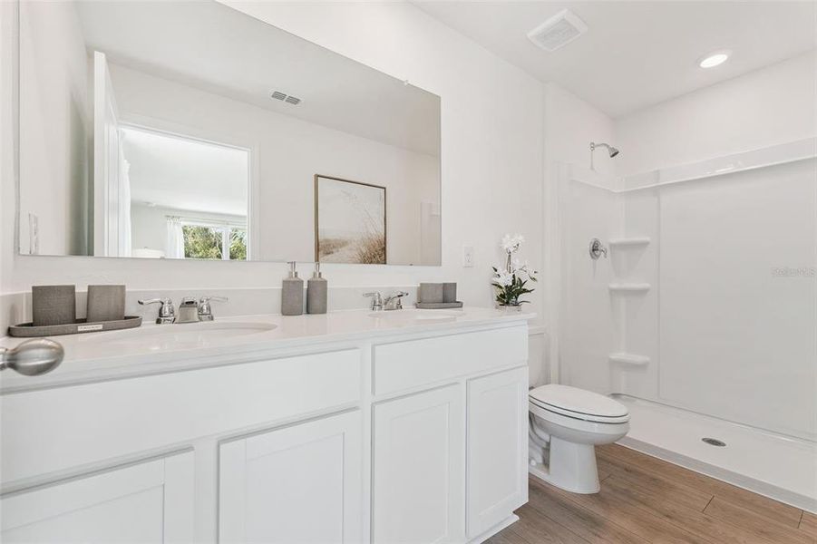 Furnished interior view inside a new home in , Daytona Beach (Image 11).