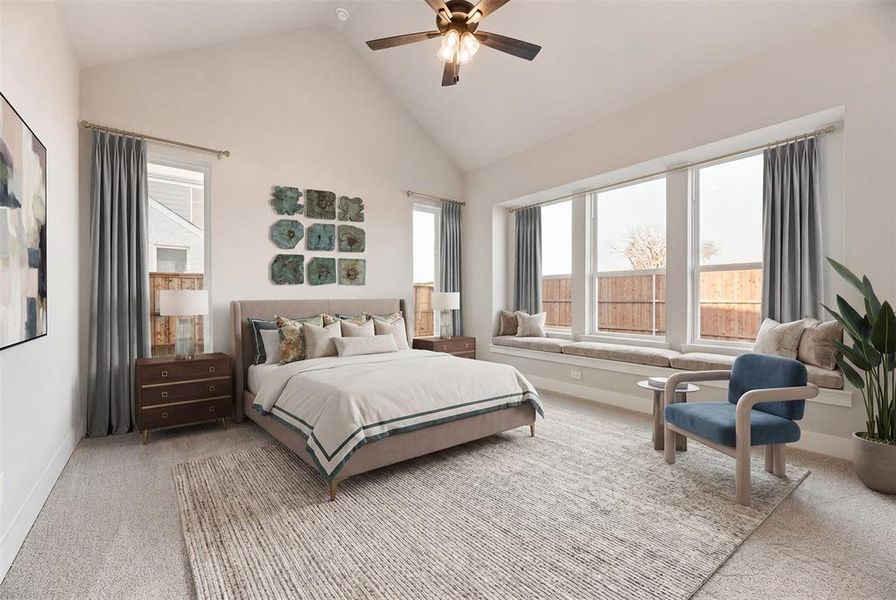 Furnished interior view inside a new home in Grand Estates of Anna, Anna (Image 13).