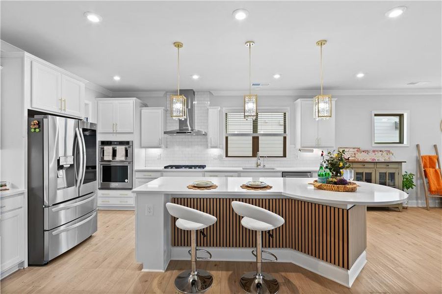 Furnished interior view inside a new home in , Hoschton (Image 11). Furnished interior view inside a new home in , Hoschton (Image 11).