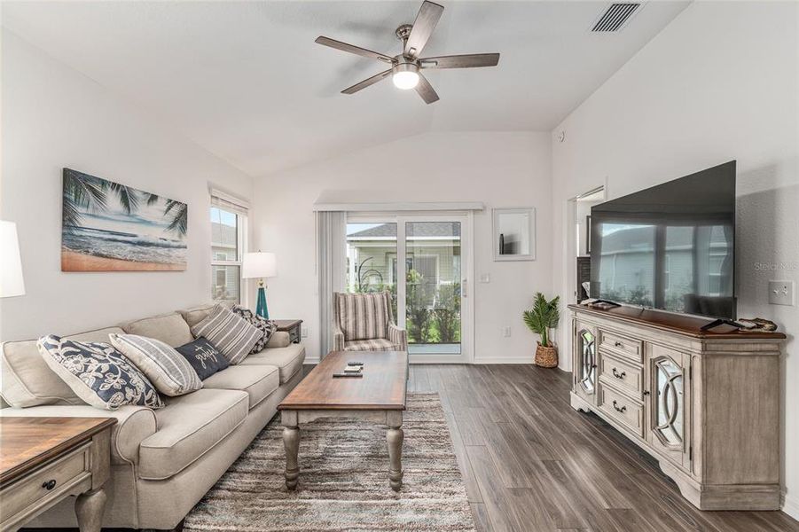 Furnished interior view inside a new home in , The Villages (Image 46).
