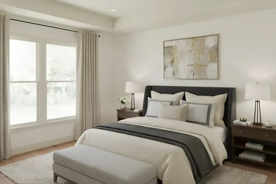 Furnished interior view inside a new home in Stonehaven, Winder (Image 26).