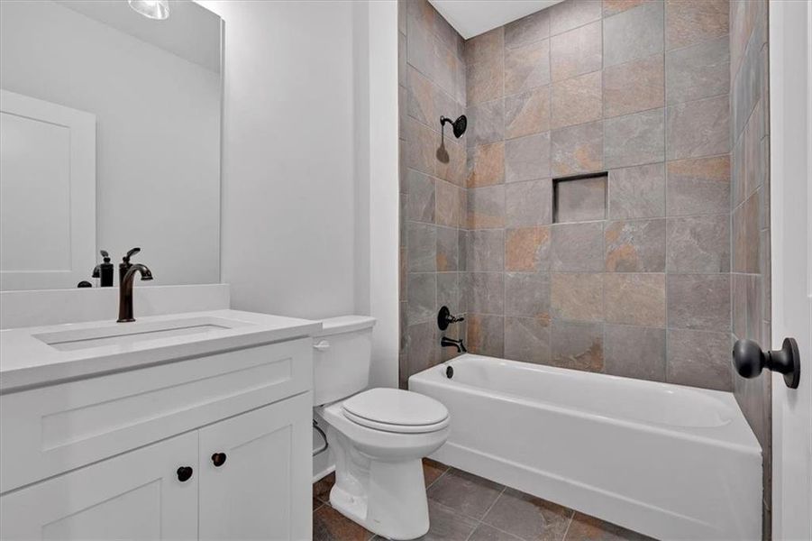 Furnished interior view inside a new home in , Rome (Image 10).