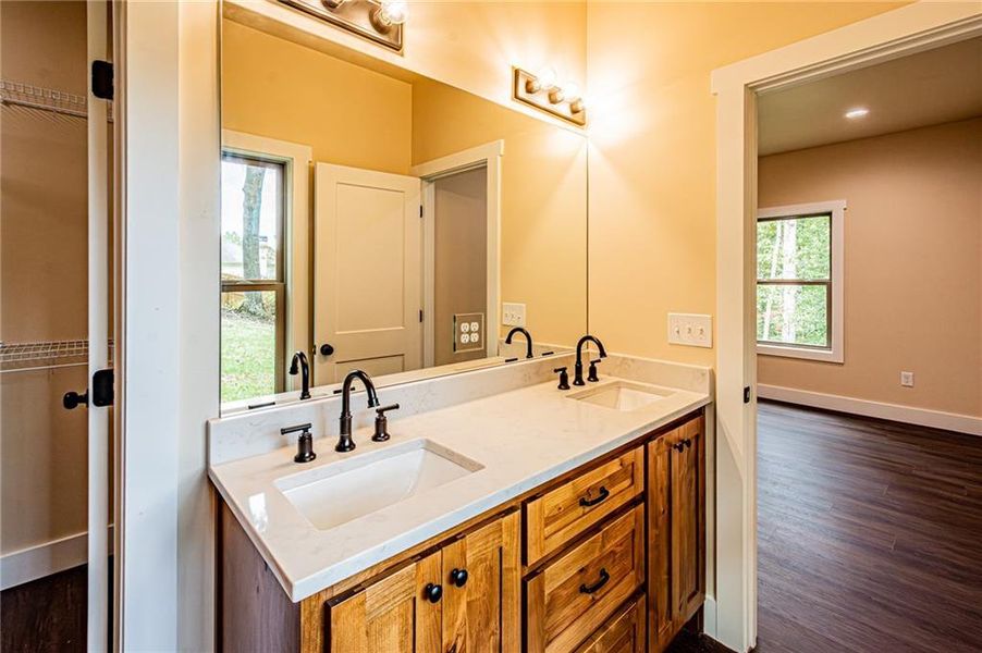 Furnished interior view inside a new home in , Dahlonega (Image 3).