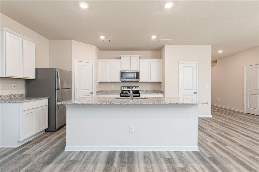 Furnished interior view inside a new home in Lake Preserve at Jackson Trail, Jefferson (Image 4).