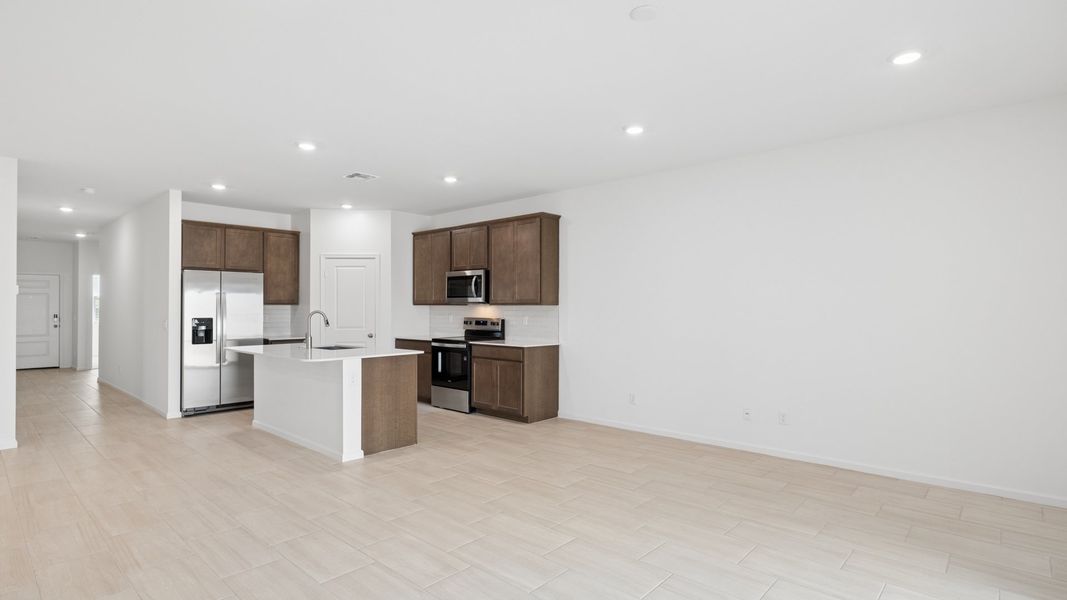 Furnished interior view inside a new home in Copper Falls, Buckeye (Image 10).
