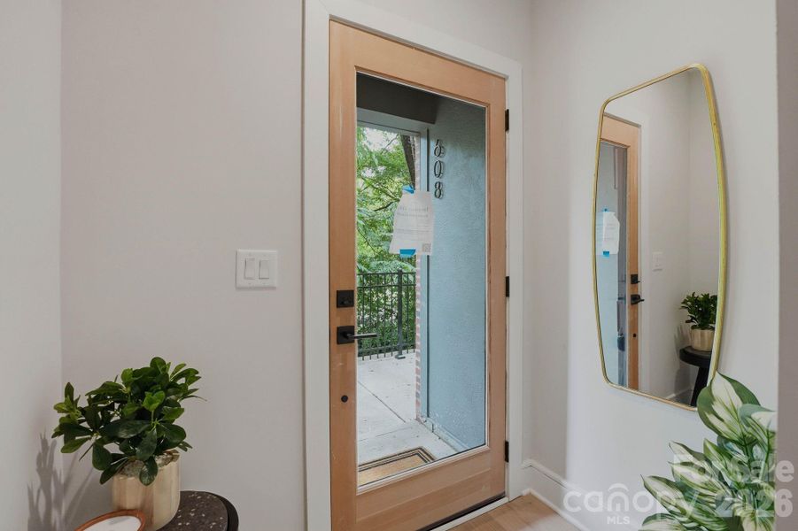 Entry foyer Entry foyer