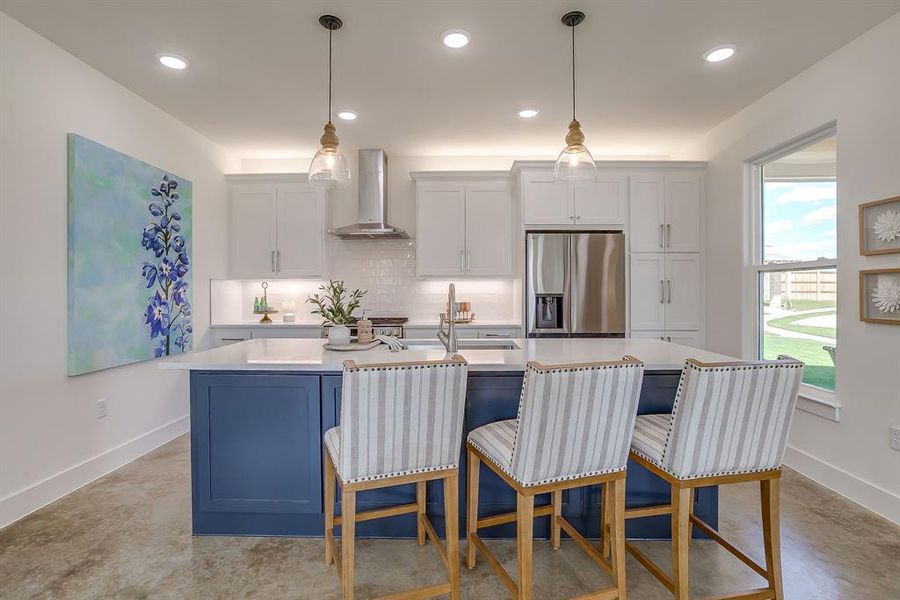 Furnished interior view inside a new home in , Granbury (Image 9).