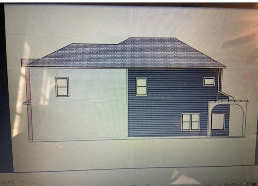 Exterior rendering of this home design in , Houston, TX (Image 4). Exterior rendering of this home design in , Houston, TX (Image 4).