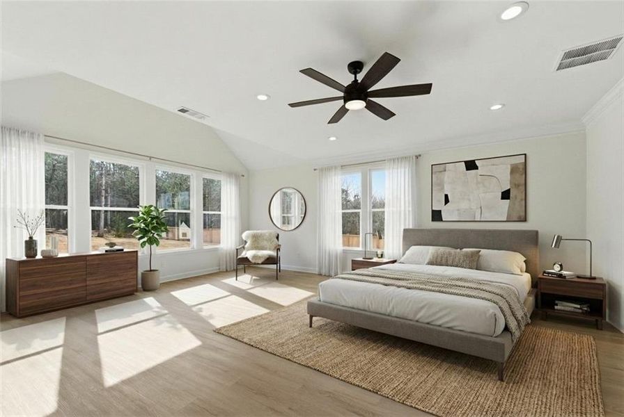 Furnished interior view inside a new home in , Griffin (Image 12). Furnished interior view inside a new home in , Griffin (Image 12).