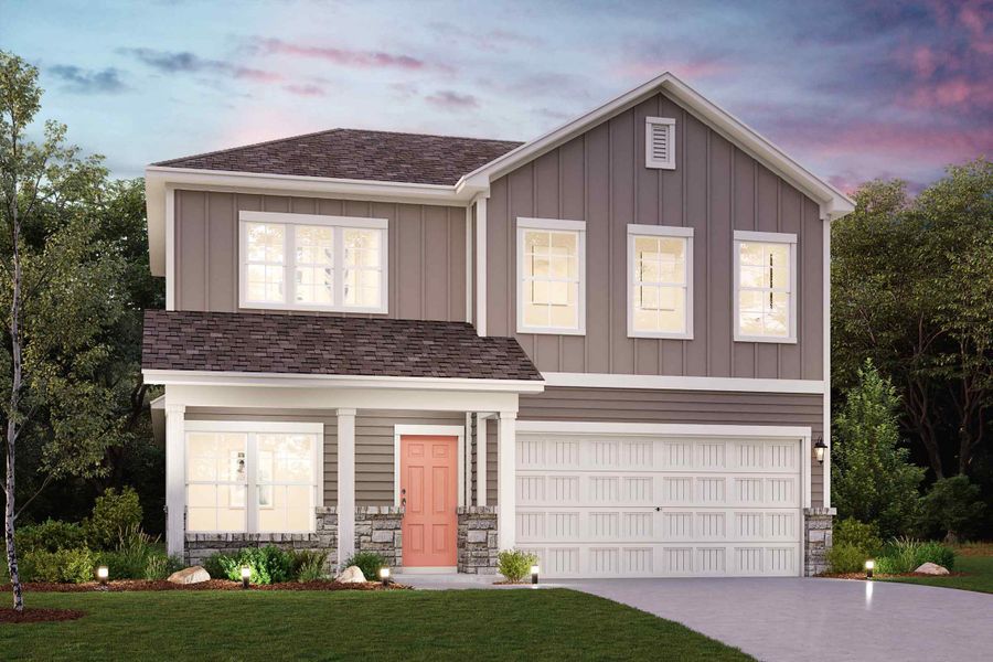 Paige Elevation C floor plan by Century Communities