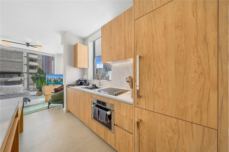 Furnished interior view inside a new home in , Miami (Image 6).