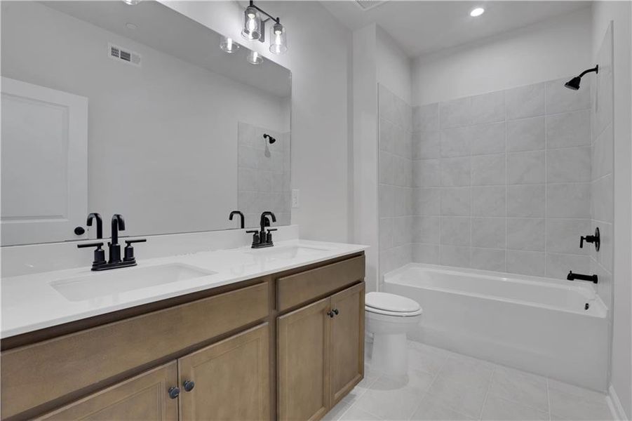 Furnished interior view inside a new home in Poppy at GreenHouse, Marietta (Image 6).