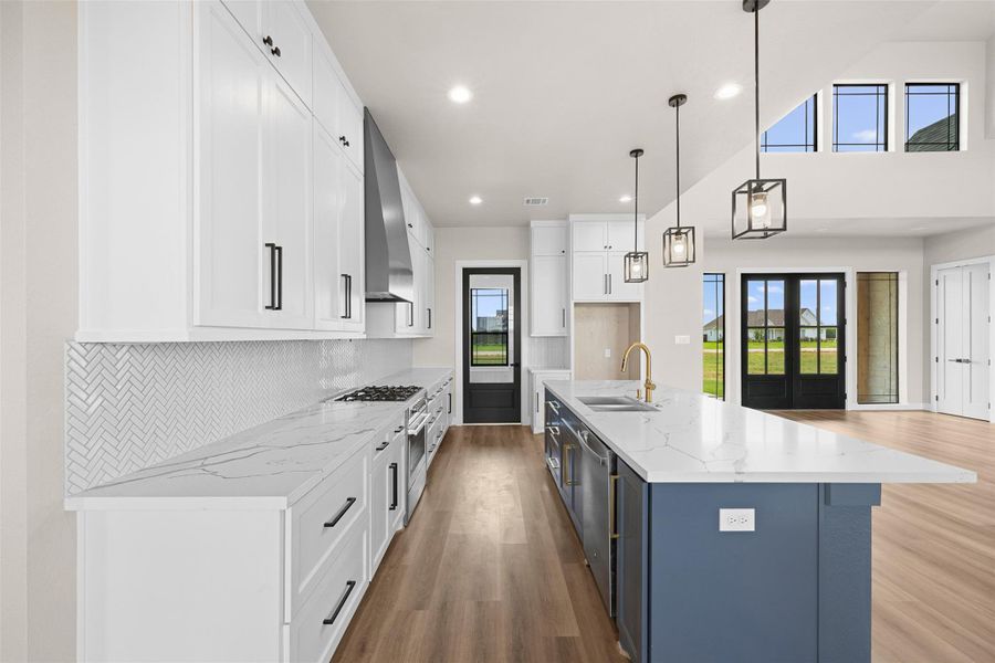 Furnished interior view inside a new home in , Schulenburg (Image 13). Furnished interior view inside a new home in , Schulenburg (Image 13).