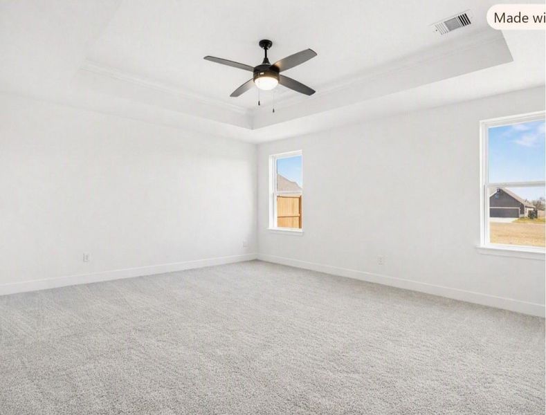 Spacious, unfurnished interior of a new home in Bayou Bend Estates, Dickinson (Image 8). Spacious, unfurnished interior of a new home in Bayou Bend Estates, Dickinson (Image 8).