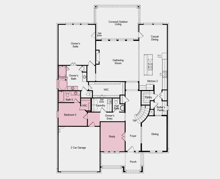 2D floor plan layout of this home in Highland Lakes 60s, McKinney, TX (Image 17). 2D floor plan layout of this home in Highland Lakes 60s, McKinney, TX (Image 17).