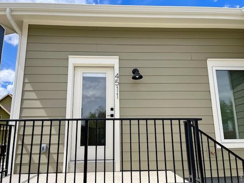 Exterior details and patio area of a home in , Boulder (Image 19).