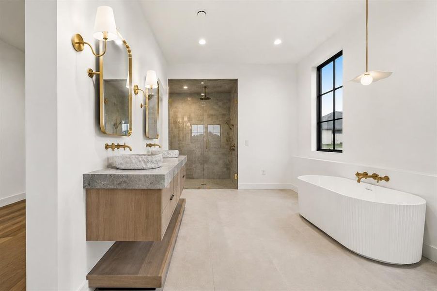 Furnished interior view inside a new home in , Weston (Image 13).