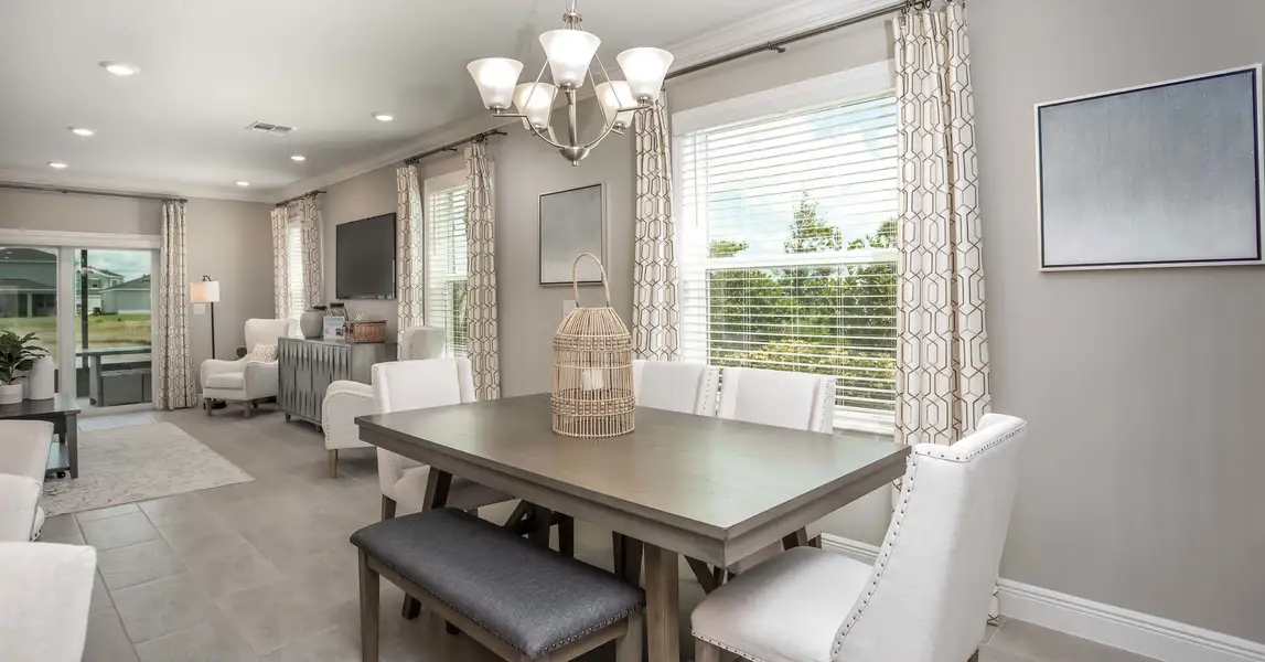 Representative furnished interior of a home built from the Lexington by Maronda Homes in Malabar Springs, Palm Bay (Image 12).