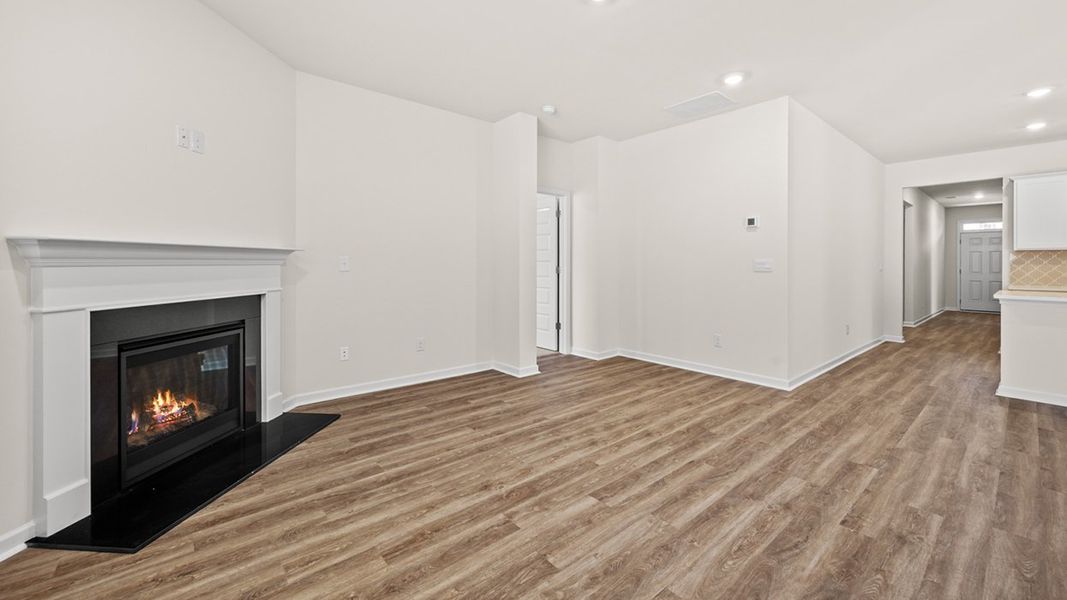 Representative unfurnished interior of a home built from the Cali by D.R. Horton in Poplar Preserve, Newnan (Image 18).