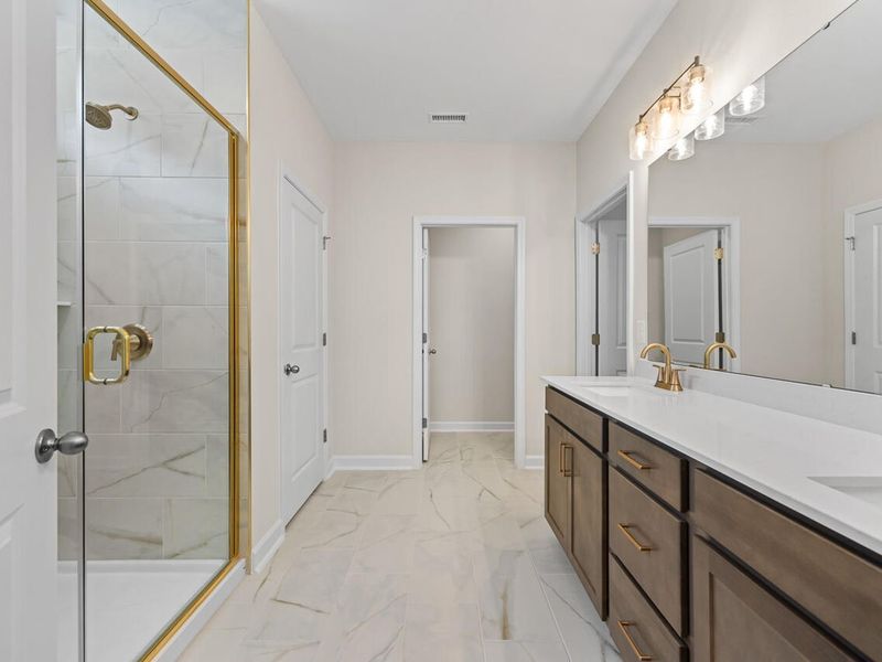 Furnished interior view inside a new home in Sage on North Main, Wake Forest (Image 9).