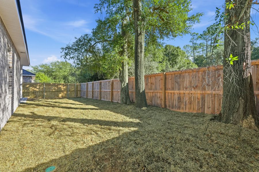 Exterior details and patio area of a home in McCarthy Estates, Defuniak Springs (Image 29). Exterior details and patio area of a home in McCarthy Estates, Defuniak Springs (Image 29).