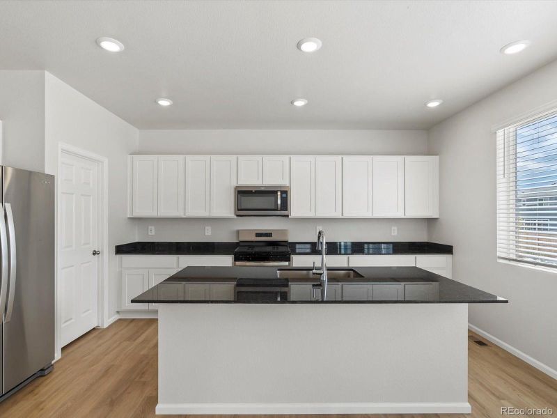 Furnished interior view inside a new home in Revere at Johnstown, Johnstown (Image 4). Furnished interior view inside a new home in Revere at Johnstown, Johnstown (Image 4).