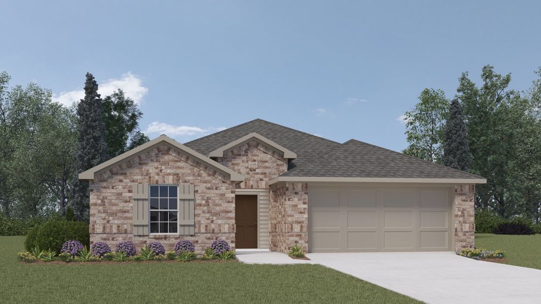 Front exterior of a home in the Sanger Circle community, located in Sanger, TX (Image 10).