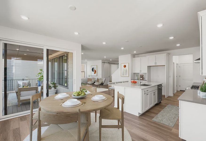 Homesite 139 Dining + Kitchen - Virtually Staged - 5 of 11