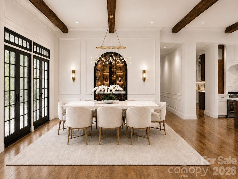 Dining Room Conceptual Designs Render