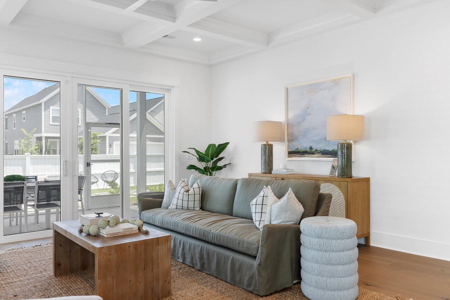 Furnished interior view inside a new home in , Summerville (Image 13).
