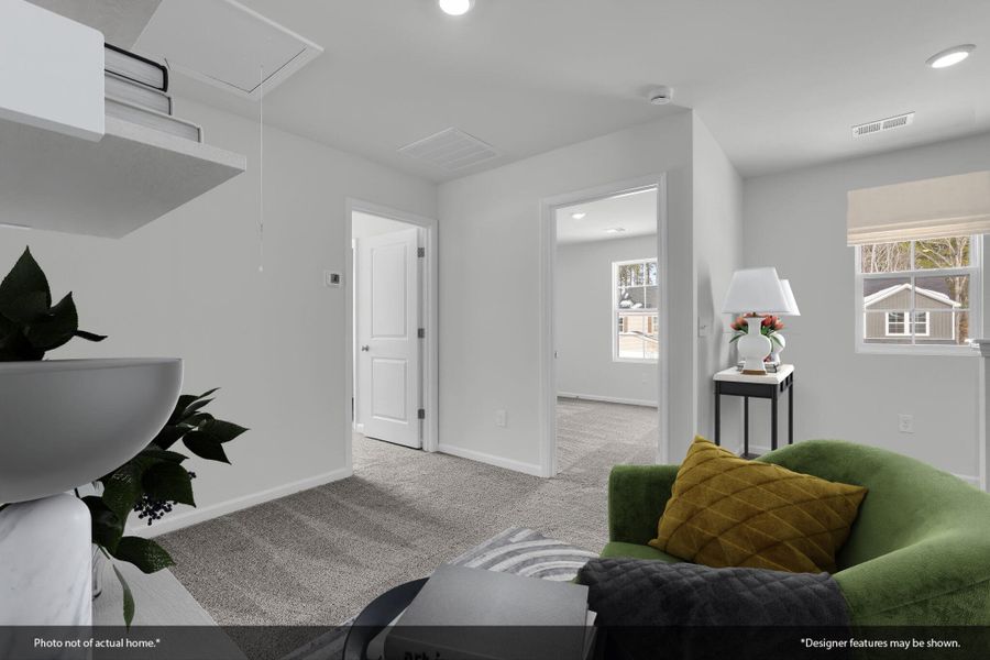 Furnished interior view inside a new home in Central Creek, Goose Creek (Image 11).