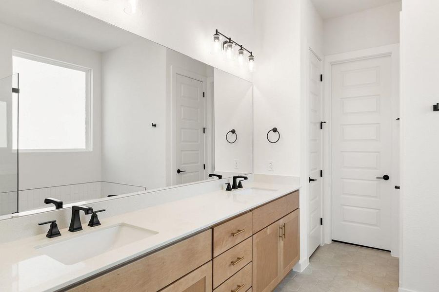 Furnished interior view inside a new home in Heritage, Dripping Springs (Image 14).